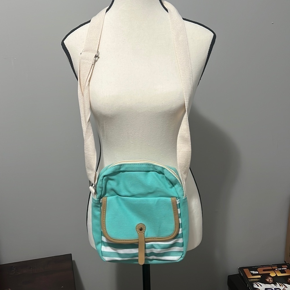 Turquoise Crossbody Adjustable Purse